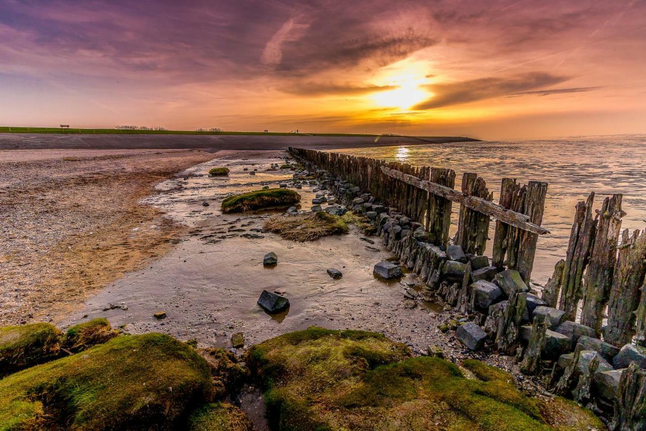 Vissershuisje Aan De Waddenzee Paesens 外观 照片
